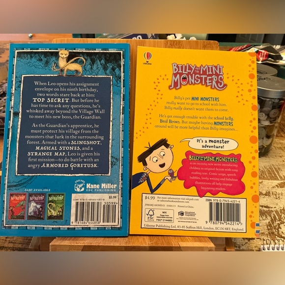 Billy & the Mini Monsters & Leo’s Map of Monsters Brand New!  PB - Picture 2 of 2